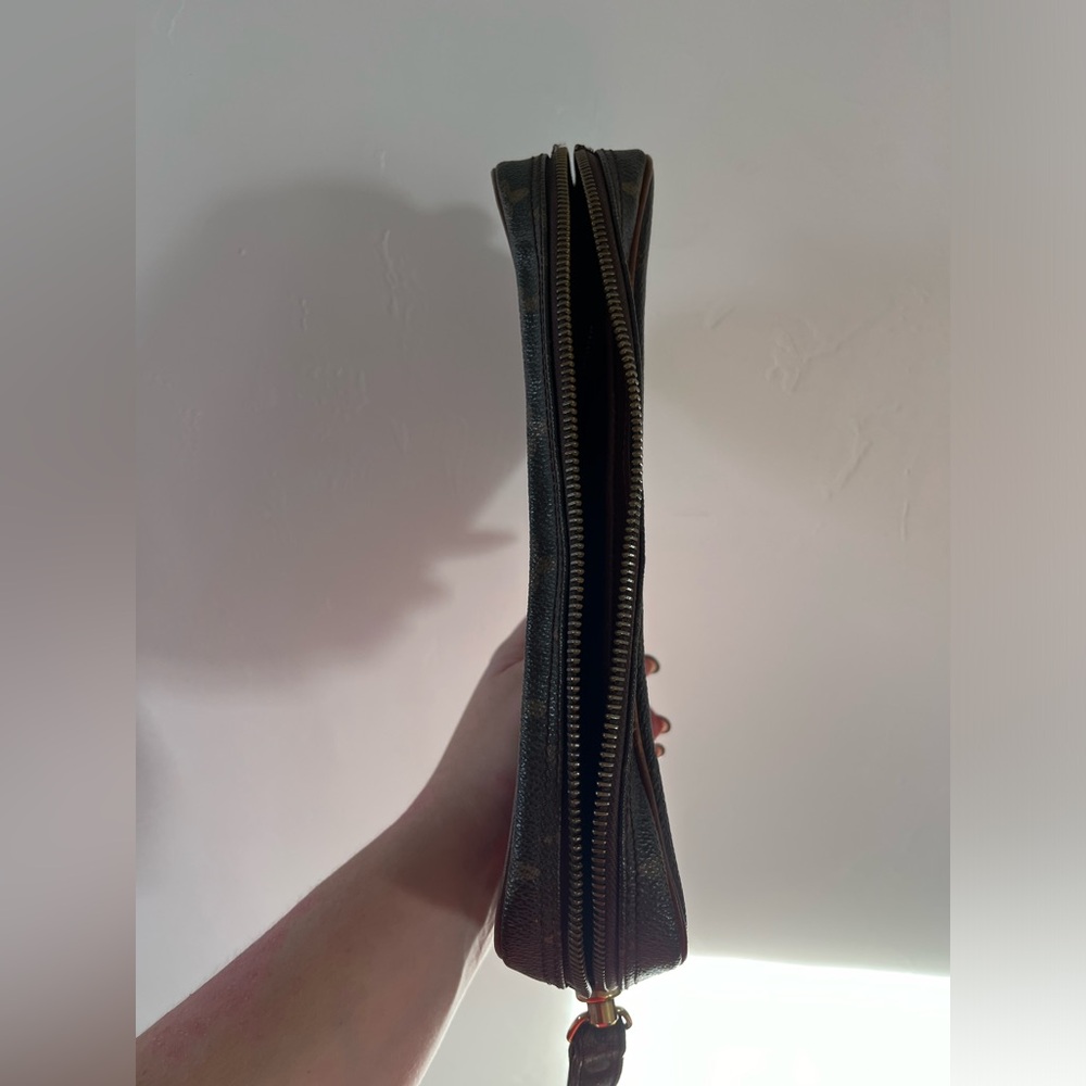 Auth Vintage Louis Vuitton Monogram Marly Dragonne GM all zippers need replaced - Picture 12 of 15